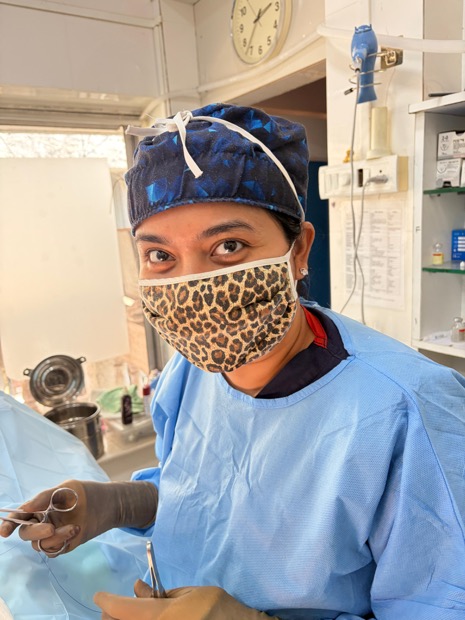 Dr. Eunice Thomas in clinical practice